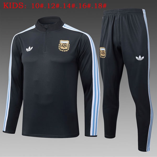 Ninos Sudadera De Training Argentina 2025/2026 Gris 5